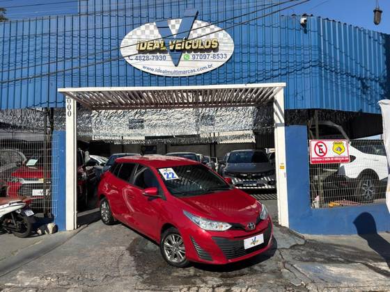TOYOTA YARIS 1.5 16V FLEX XL PLUS CONNECT MULTIDRIVE TOYOTA YARIS 1.5 16V FLEX XL PLUS CONNECT MULTIDRIVE